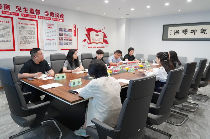 接待团省委、团市委**莅临55世纪环保调研考察